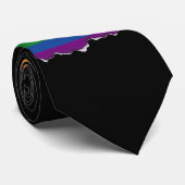 Gay pride Rainbow Flag Stropdas (Opgerold)