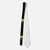 Gay pride Rainbow Flag Stropdas (Achterkant)