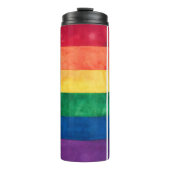 Gay Pride Rainbow Flag Thermosbeker (Voorkant)