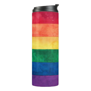 Gay Pride Rainbow Flag Thermosbeker