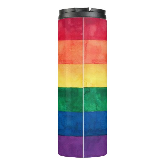 Gay Pride Rainbow Flag Thermosbeker (Achterkant)