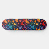 Gay Pride Rainbow Hearts Doves LGBTQ+ Skateboard (Horizontaal)