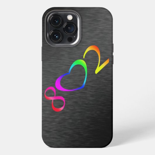Gay Pride Rainbow iPhone Hoesje (Achterkant)