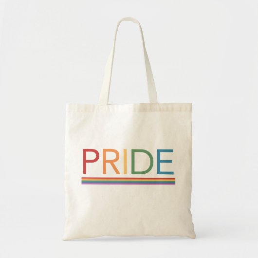 Gay PRIDE Rainbow LGBT Canvas tas (Voorkant)