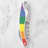 Gay Pride Rainbow LGBT Kurkentrekker (Achterkant)