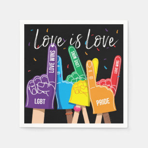 Gay Pride Rainbow LGBT Party Servet