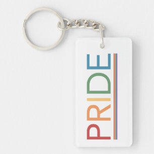 Gay PRIDE Rainbow LGBT Sleutelhanger