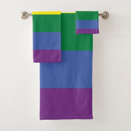 Gay Pride Rainbow LGBT Theme Bad Handdoek (Insitu)
