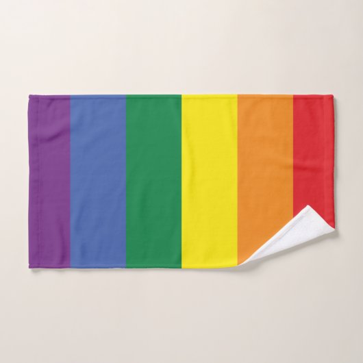 Gay Pride Rainbow LGBT Theme Bad Handdoek (Handdoek)
