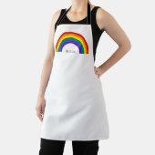Gay Pride Rainbow Liefde is liefde. Schort (Insitu)