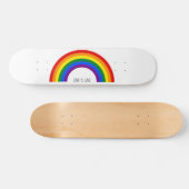 Gay Pride Rainbow Liefde Persoonlijk Skateboard (Horizontaal)
