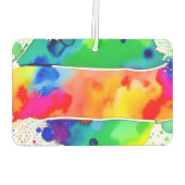 Gay Pride Rainbow Love Luchtverfrisser (Achterkant)