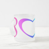Gay Pride Rainbow Matglas Koffiemok (Voorkant links)