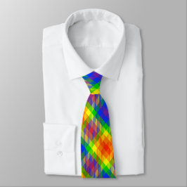 Gay Pride Rainbow Pset Business Kantoor Stropdas