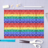 Gay pride Rainbow-regenboogstrepen LGBT LGBTQ Tissuepapier (Craft)