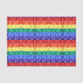 Gay pride Rainbow-regenboogstrepen LGBT LGBTQ Tissuepapier
