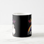 Gay Pride Rainbow Sheep Ally Coffee Mok LGBT Gift (Center)