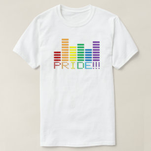 Gay Pride Rainbow Sound Bar 2013 T-shirt