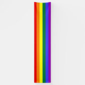 Gay Pride Rainbow Spandoek (Verticaal)