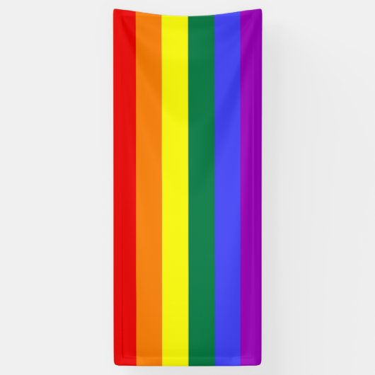 Gay Pride Rainbow Spandoek (Verticaal)