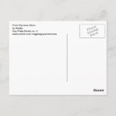 Gay Pride Rainbow Stars Briefkaart (Achterkant)