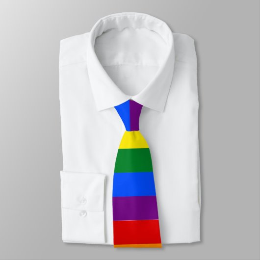 Gay Pride Rainbow Stropdas (Gebonden)