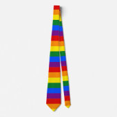 Gay Pride Rainbow Stropdas (Voorkant)