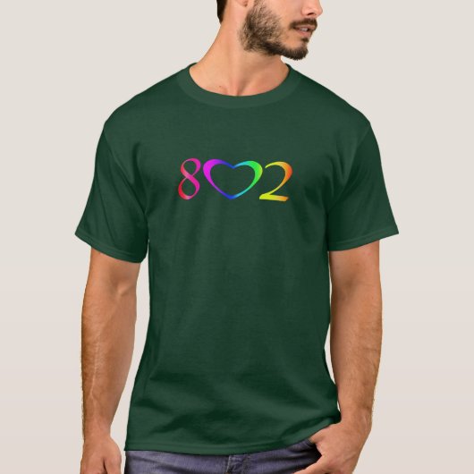 Gay Pride Rainbow T-shirt (Voorkant)