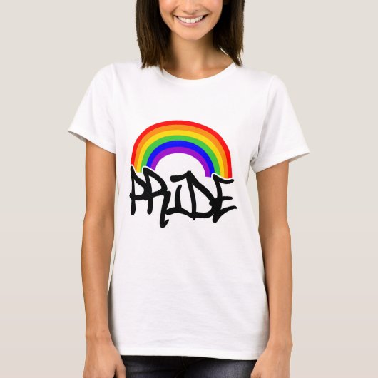 Gay Pride Rainbow T-shirt (Voorkant)