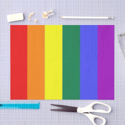 Gay Pride Rainbow Tissuepapier (Craft)