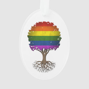  Gay Pride Rainbow-vlag Ornament
