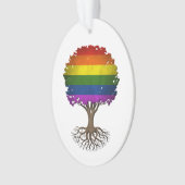  Gay Pride Rainbow-vlag Ornament (voorkant)