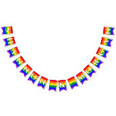 Gay Pride Rainbow Wedding Vlaggetjes (Alle)