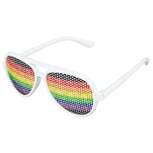 Gay Pride Rainbow - zonnebril (Gekanteld)