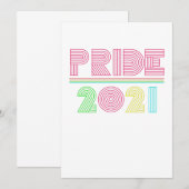 gay pride regenboog 2021 kaart (Voorkant / Achterkant)