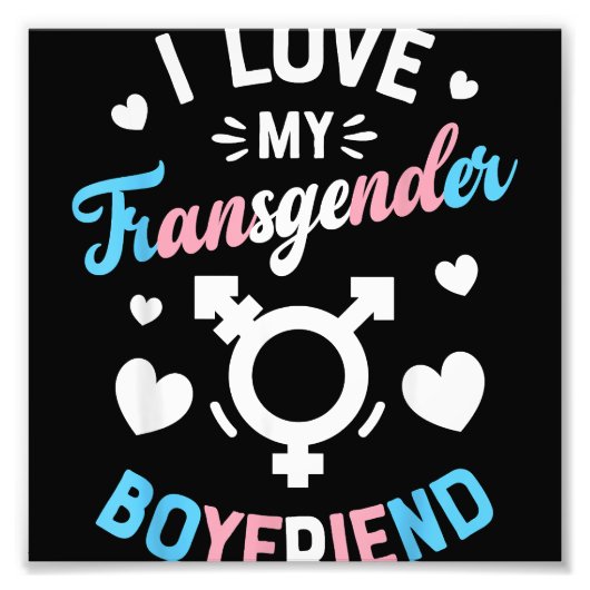 Gay Pride  Regenboog LGBT Love Foto Afdruk (Voorkant)