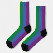 Gay pride regenboogkleurig LGBT Sokken (Links)