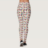 Gay Pride regenboogvlaggen vlaggen van mannen Leggings (Achterkant)