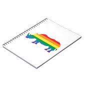 Gay-Pride-Rhino Notitieboek (Linkerzijde)