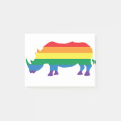 Gay-Pride-Rhino Post-it® Notes (Voorkant)