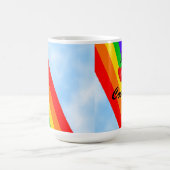 Gay Pride Rodeo-Rainbow Koffiemok (Center)