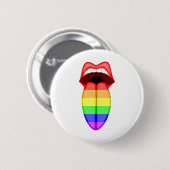 Gay Pride Ronde Button 5,7 Cm (Voorkant /achterkant)