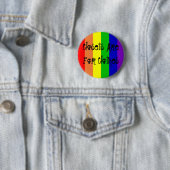 Gay Pride Ronde Button 5,7 Cm (In situ)