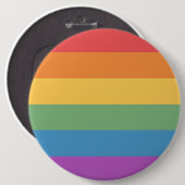 Gay Pride Ronde Button 6,0 Cm (Voorkant /achterkant)