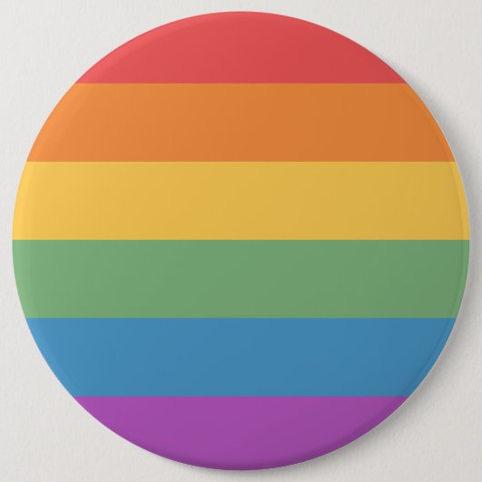 Gay Pride Ronde Button 6,0 Cm (Voorkant)