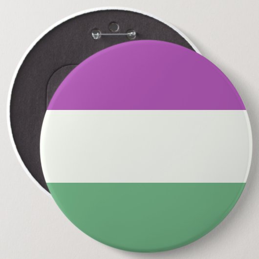 Gay Pride Ronde Button 6,0 Cm (Voorkant /achterkant)