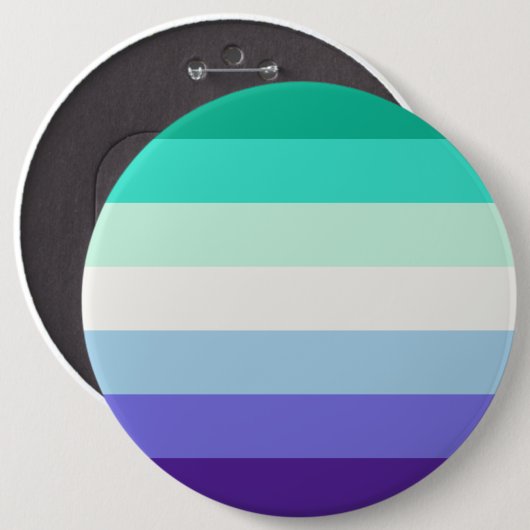 Gay Pride Ronde Button 6,0 Cm (Voorkant /achterkant)