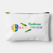 Gay Pride Roos Rainbow Flag gepersonaliseerd Etui (Voorkant)