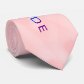 Gay Pride Roos regenboogvlag Stropdas (Opgerold)