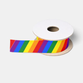 Gay Pride Satin Ribbon Satijnen Lint